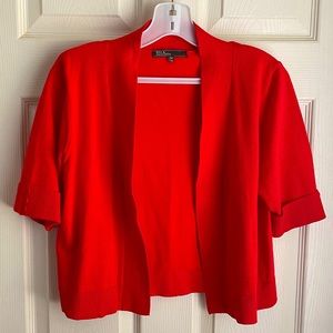 Cardigan Sweater Shrug Reddish/Orange